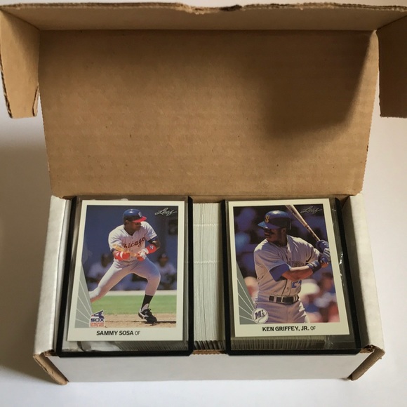 1990 Leaf Baseball Set Series I - 264 cards - Picture 1 of 5